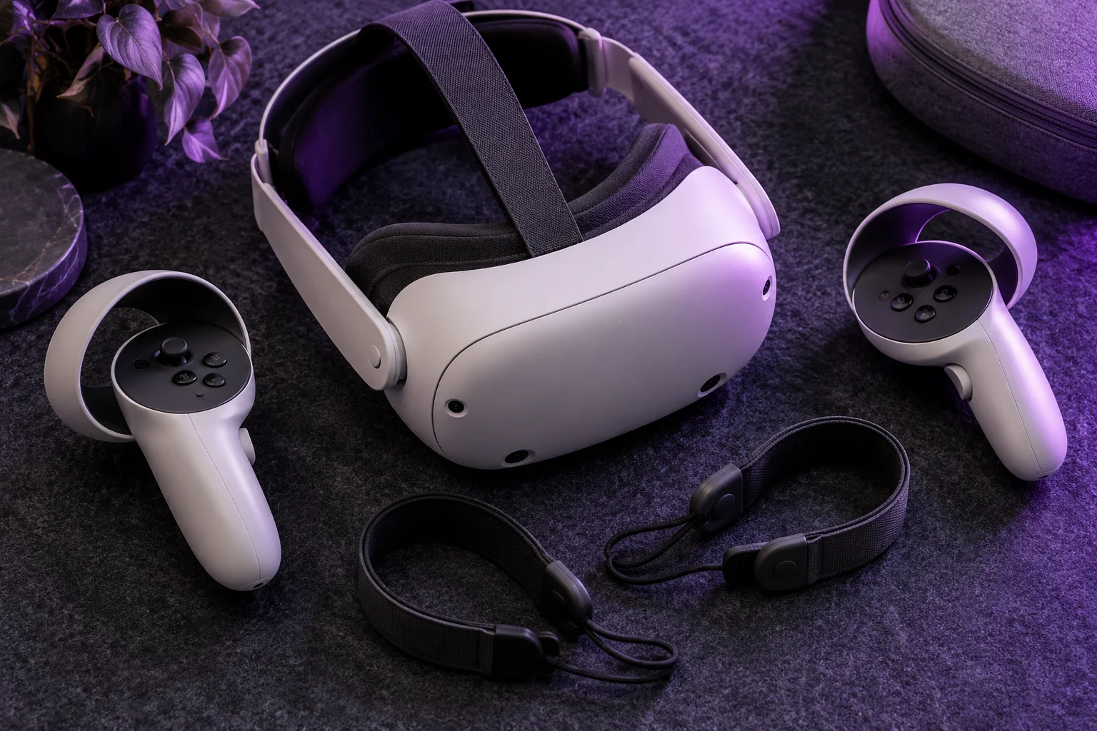 Zestaw kontrolerów i gogli VR Zestaw kontrolerów i gogli VR